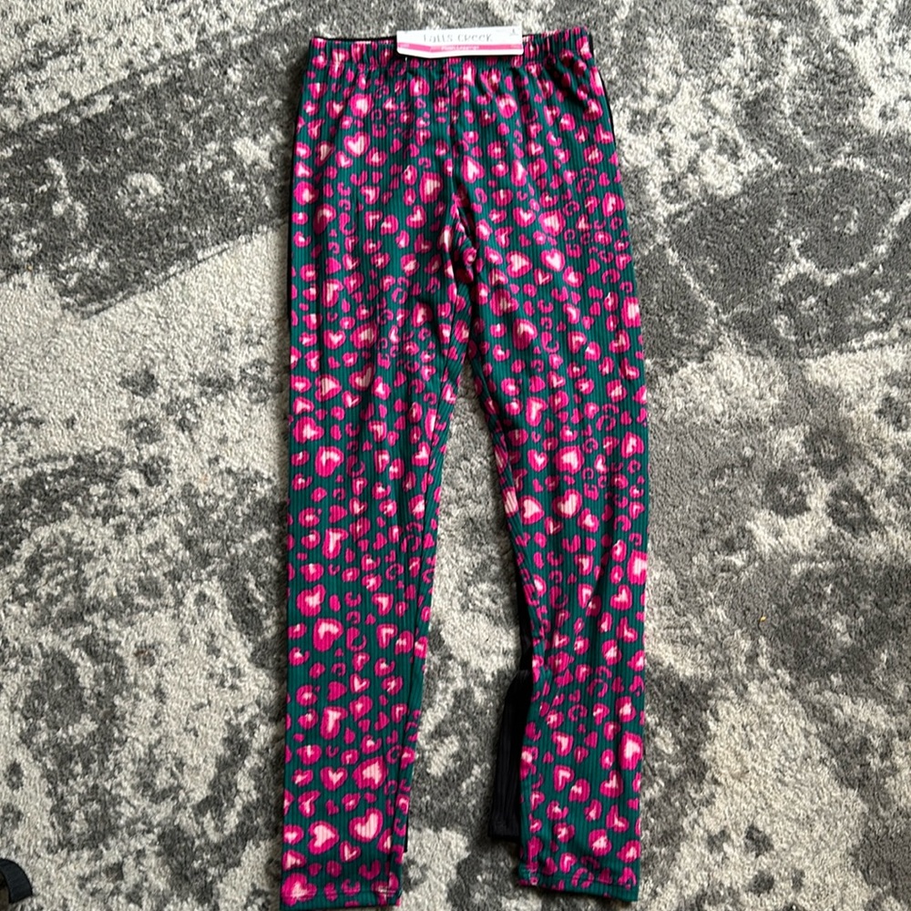 Girl’s Ribbed Leggings